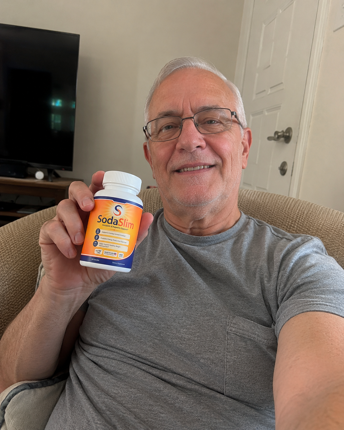 Customer review from Donald about SodaSlim